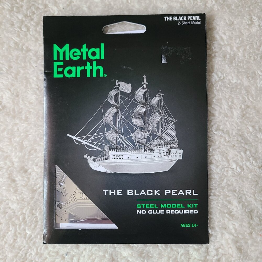 5/$20 Metal Earth The Black Pearl Steel Model Kit